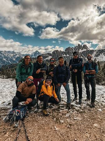 Gruppo Ci Vediamo in Cima in escursione