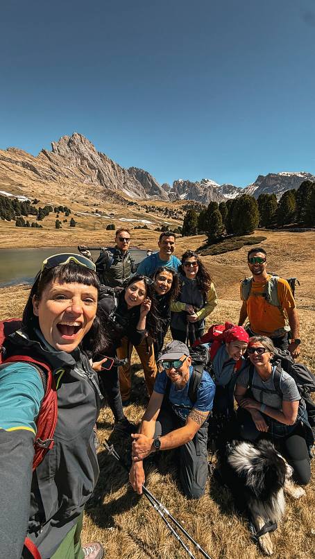 Gruppo Ci Vediamo in Cima in escursione