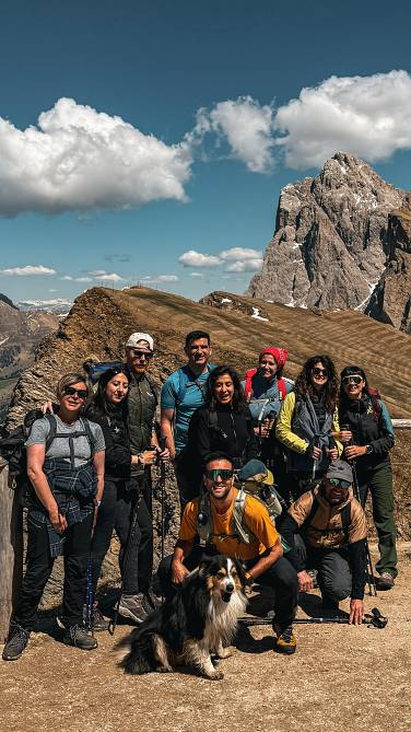 Gruppo Ci Vediamo in Cima in escursione