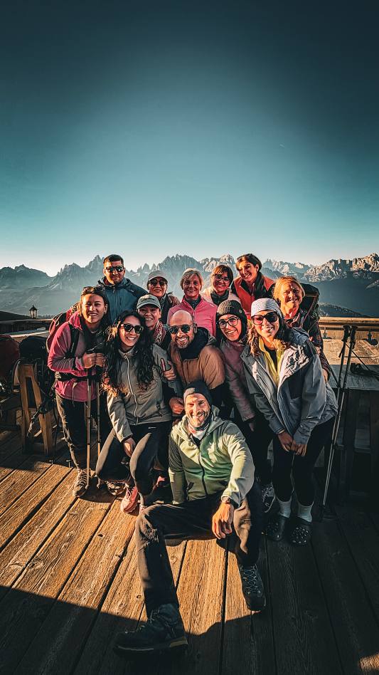 Gruppo Ci Vediamo in Cima in escursione